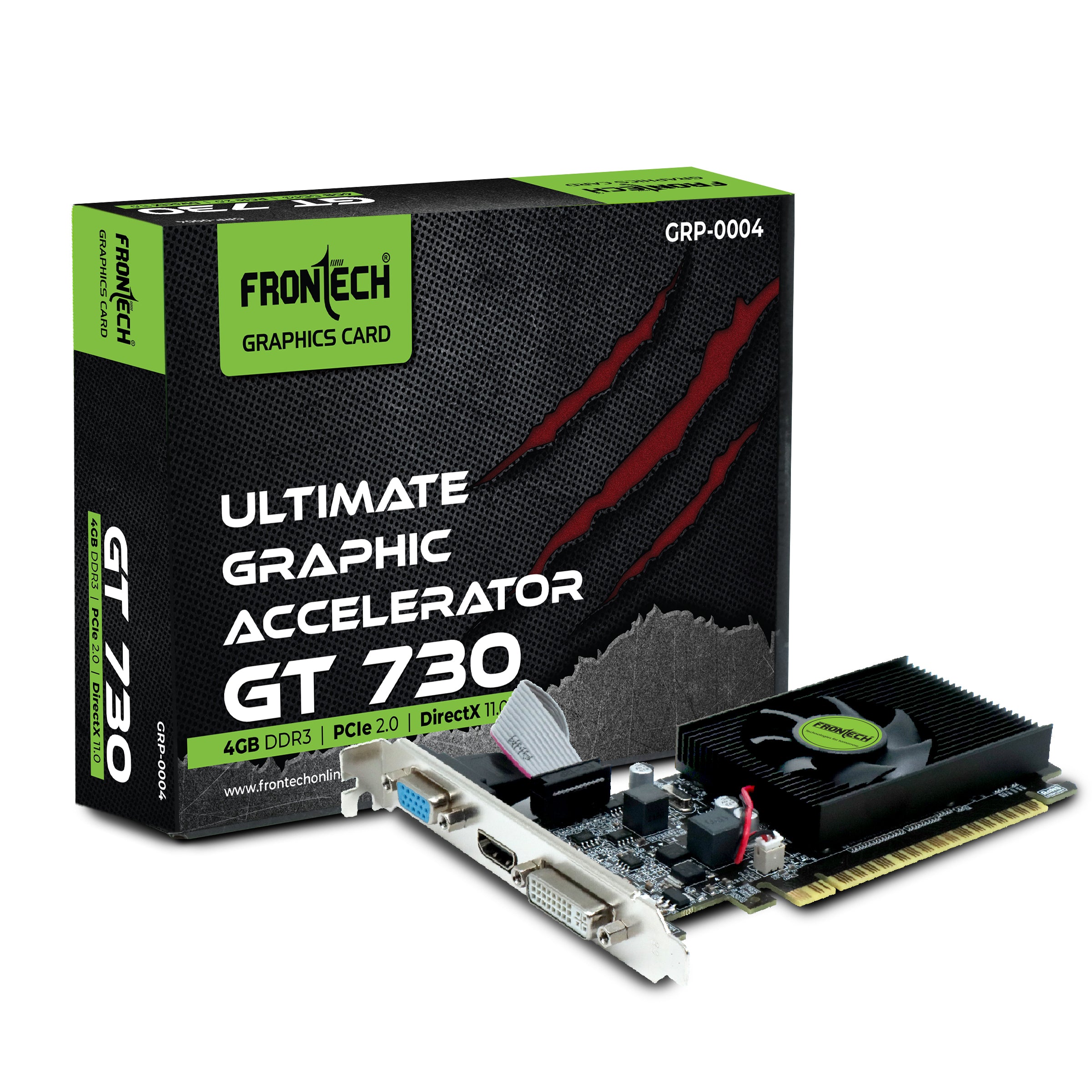Frontech GT 730 Graphics Card with 4 GB DDR3 (GRP-0004) Frontech GT 730 Graphics Card with 4 GB DDR3 (GRP-0004)